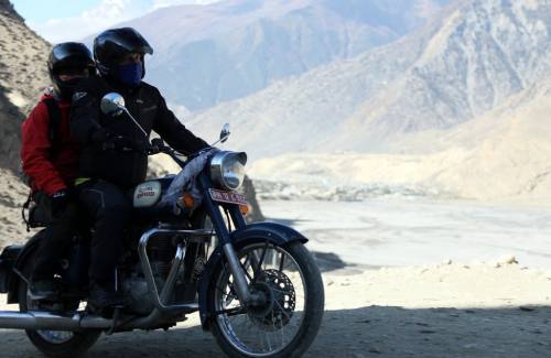 motorbike nepal, motorcycle nepal, annapurna circuit motorcycle, manang motorbike
